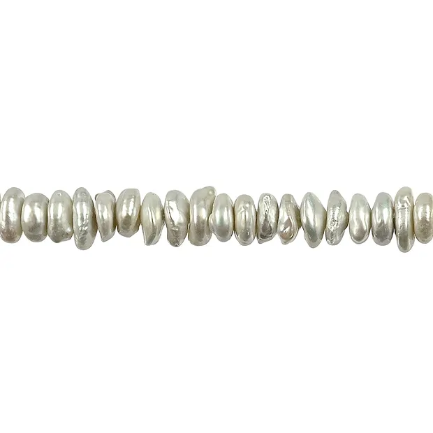 Strang Keshi, Süßwasser-Perle, 05 x 10mm | GH Edelsteine, Heilsteine & Schmuck