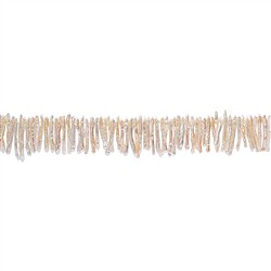 141841219015 Strand of sticks, freshwater pearl white-salmon, 02-03 x 25-28mm | Marco Schreier
