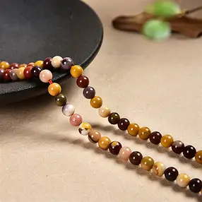 Strang Kugeln, Mookait, 04mm | Mineralienhandel Edelsteine, Heilsteine & Schmuck