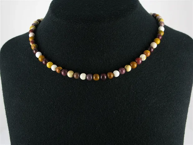 Strang Kugeln, Mookait, 06mm | Mineralienhandel Edelsteine, Heilsteine & Schmuck