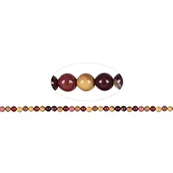 141860100520 Cuentas de piedras preciosas, Mookaite, 06mm | Marco Schreier