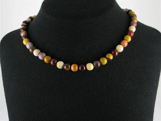 Strang Kugeln, Mookait, 08mm | Mineralienhandel Edelsteine, Heilsteine & Schmuck