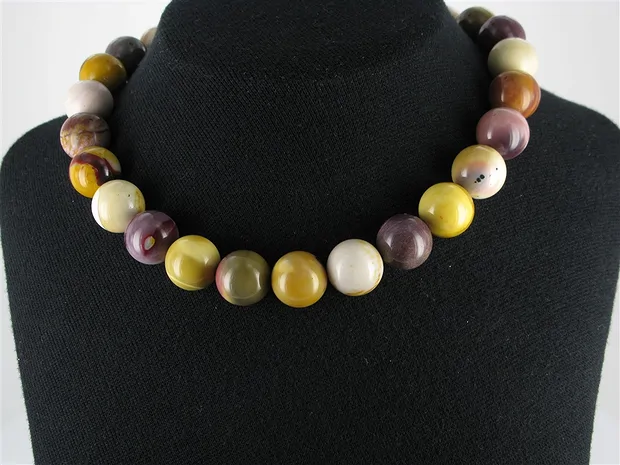 Filo di perline, Mookaite, 16 mm | Gemme Schreier, pietre curative e gioielli