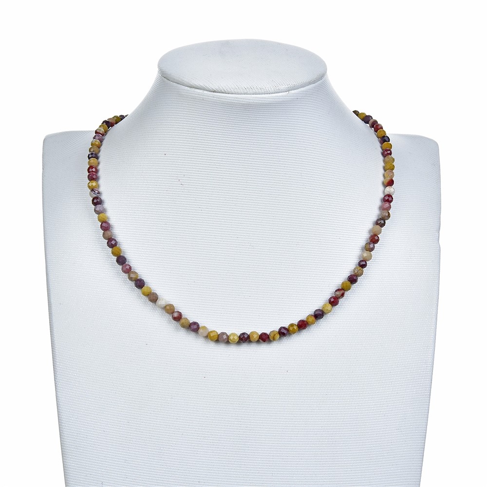 Filo di perline, Mookaite, sfaccettato 04mm (39cm) | Marco Schreier