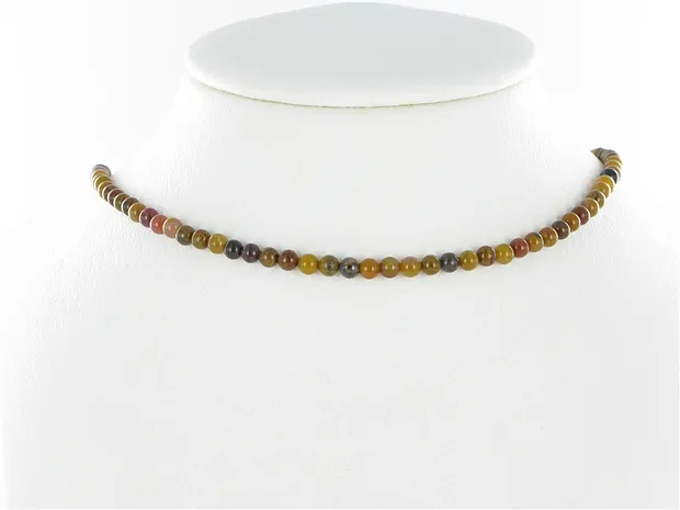 String Beads, Petrified Wood, 04mm (38cm) | wholesaler gems & healing stones