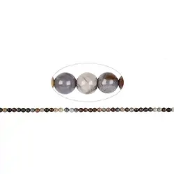 141870100320 Rang de colliers boules, Bois silicofié, 04mm (38cm) | Marco Schreier