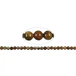 141870100520 Rang de colliers boules, Bois silicofié, 06mm | Marco Schreier