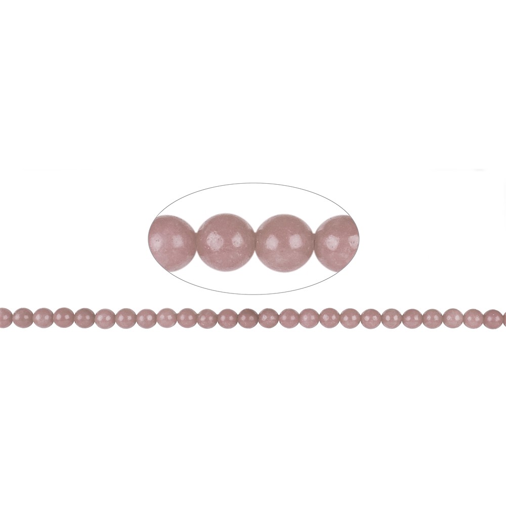 String Beads, Thulite B (China), 06mm | wholesale gems, healing stones & jewelry