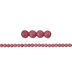 141900100523 Filo di perline, Thulite (Norvegia), 06 mm | grossista gemme e pietre curative