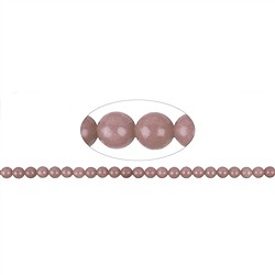 141900100720 Filo di perline, Thulite, 08-08.5mm | Gemme Schreier, pietre curative e gioielli