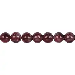 141900106823 Rang de collier boules, Thulite AA, 09-10mm | Marco Schreier