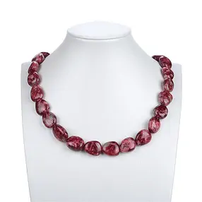 Fili di pepite, Thulite, 18 x 14 mm (39 cm) | grossista gemme e pietre curative