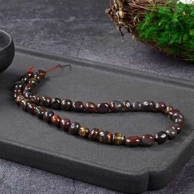 Strang Nuggets, Tigereisen, 07 - 09mm (38cm) | Edelsteine, Heilsteine & Schmuck