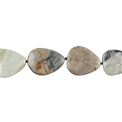 141920619121 Strand Slabs, Picasso Marble, 28-35 x 22-28mm | wholesaler gems & healing stones