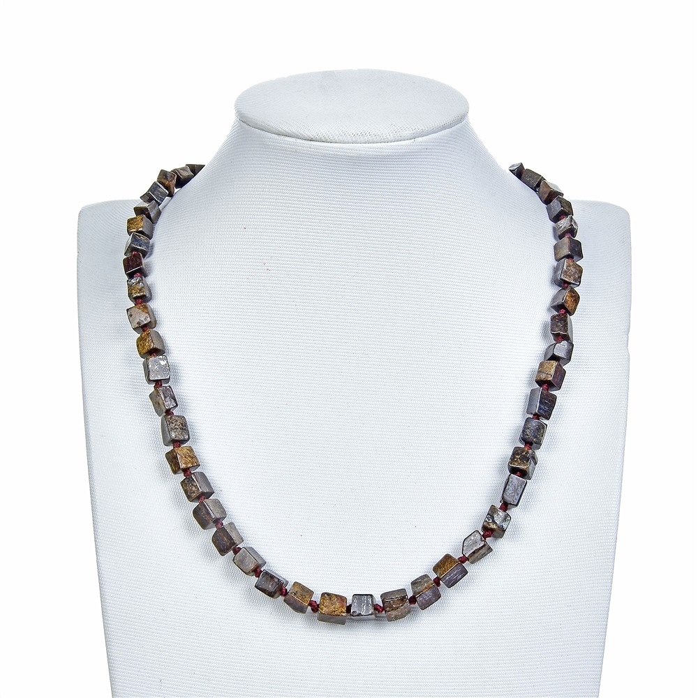 Strand of cubes, Bronzite, 06-08 x 06-08mm (43cm) | Marco Schreier