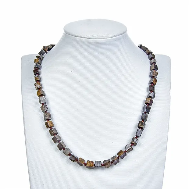 Rang de colliers, Bronzite, 06-08 x 06-08mm (43cm) | Marco Schreier