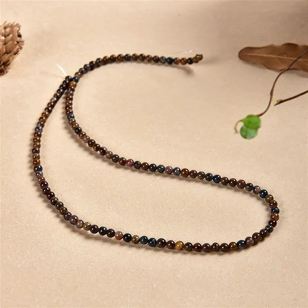 Rang de collier boules, Piétersite, 03mm | Marco Schreier