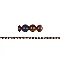 141950100220 String Beads, Pietersite, 03mm | minerals trade - gems, healing stones & jewelry