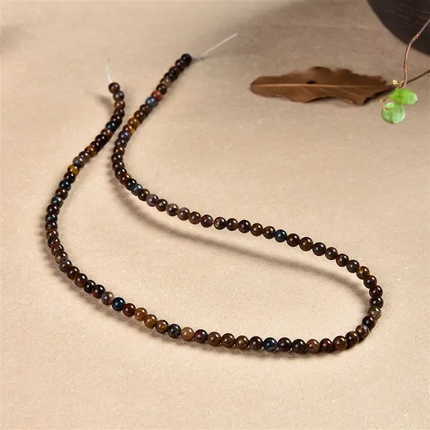 String Beads, Pietersite, 04mm | minerals trade - gems, healing stones & jewelry