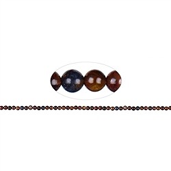 141950100320 Rang de collier boules, Piétersite, 04mm | Marco Schreier