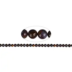 141950100720 String Beads, Pietersite, 08mm | minerals trade - gems, healing stones & jewelry