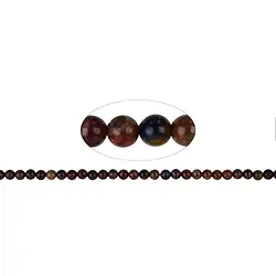 141950106520 Filo di perle, Pietersite, 06.0 - 06.5mm (39cm) | Marco Schreier