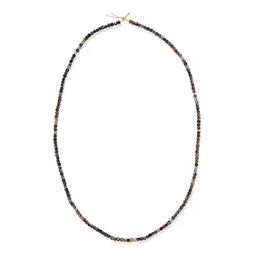 Stringed beads cube, Pietersite, 02mm, faceted | gems, healing stones & jewelry