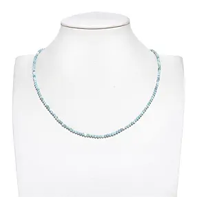 Strang Kugeln, Larimar, facettiert, 02mm (39cm) | Marco Schreier