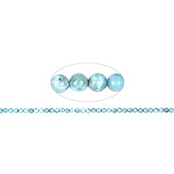141960106521 String Beads, Larimar A, 05,8 - 06,2mm (39cm) | wholesaler gems &amp; healing stones
