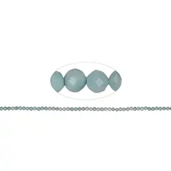 141960109520 Filo di perline, Larimar, sfaccettato, 01.75-02.0mm | Marco Schreier