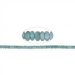 141960323020 Strang Button, Larimar, 03-04 x 06-07mm | GH Edelsteine, Heilsteine &amp; Schmuck