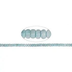 Botón de filamento, Larimar A, 04-06 x 08mm  | Marco Schreier