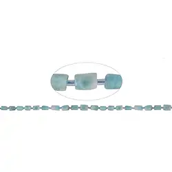 141960409820 Strang Freeform Zylinder, Larimar, 08 x 04-06mm | Marco Schreier
