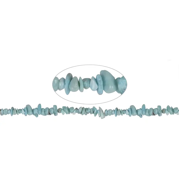 Rangs de colliers, Larimar, 05-08mm (38cm) | Marco Schreier