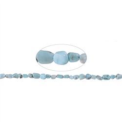 141960630820 Strang Nuggets, Larimar, 06-10 x 05-08mm | GH Edelsteine, Heilsteine & Schmuck