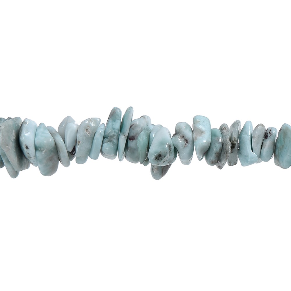 Rangs de colliers, Larimar, 02-04 x 10-12mm | Marco Schreier