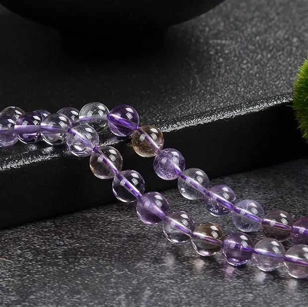 String Beads, Ametrine, 06mm (39cm) | wholesaler gems, healing stones & jewelry