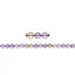 141990100520 String Beads, Ametrine, 06mm (39cm) | wholesaler gems, healing stones & jewelry