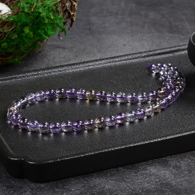 Strang Kugeln, Ametrin, 08mm (39cm) | Schreier Edelsteine, Heilsteine & Schmuck