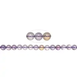 141990100720 Strang Kugeln, Ametrin, 08mm (39cm) | Schreier Edelsteine, Heilsteine & Schmuck