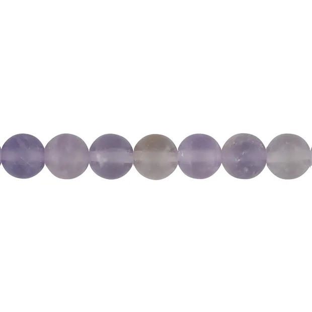 Strang Kugeln, Ametrin, matt, 10mm (37cm) | GH Edelsteine, Heilsteine & Schmuck