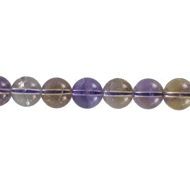 Filo di perline, Ametrina, 12 mm | Gemme Schreier, pietre curative e gioielli