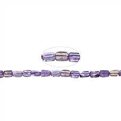 141990210820 Rang de colliers rectangle, Amétrine, 17-19 x 08-11mm, (39cm) | Marco Schreier