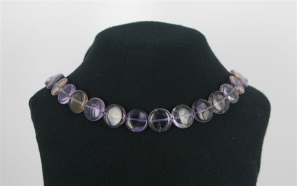 Rang de collier Disque, Amétrine A, 16 mm | Marco Schreier