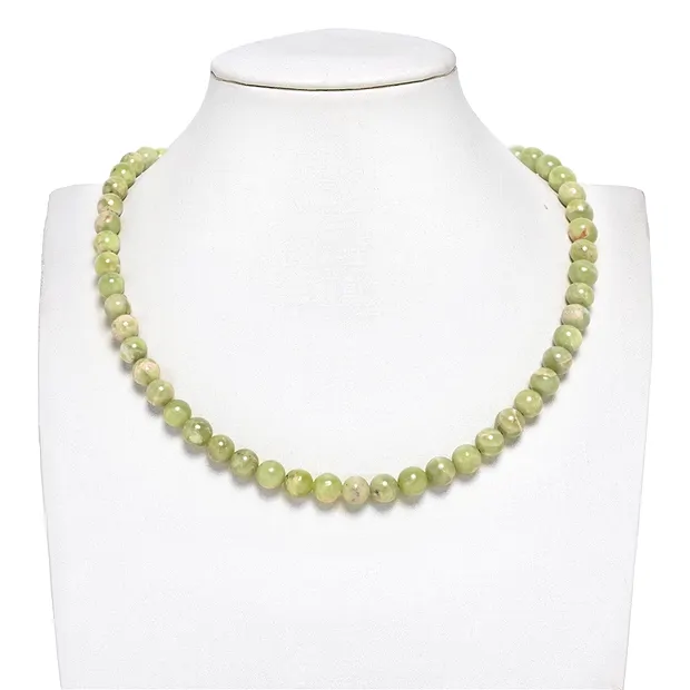 Rang de collier boules, Vésuvianite (Idocras), 06 mm | Marco Schreier