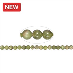 142040100720 String Beads, Vesuvianite (Idocras), 08mm | wholesaler gems & healing stones