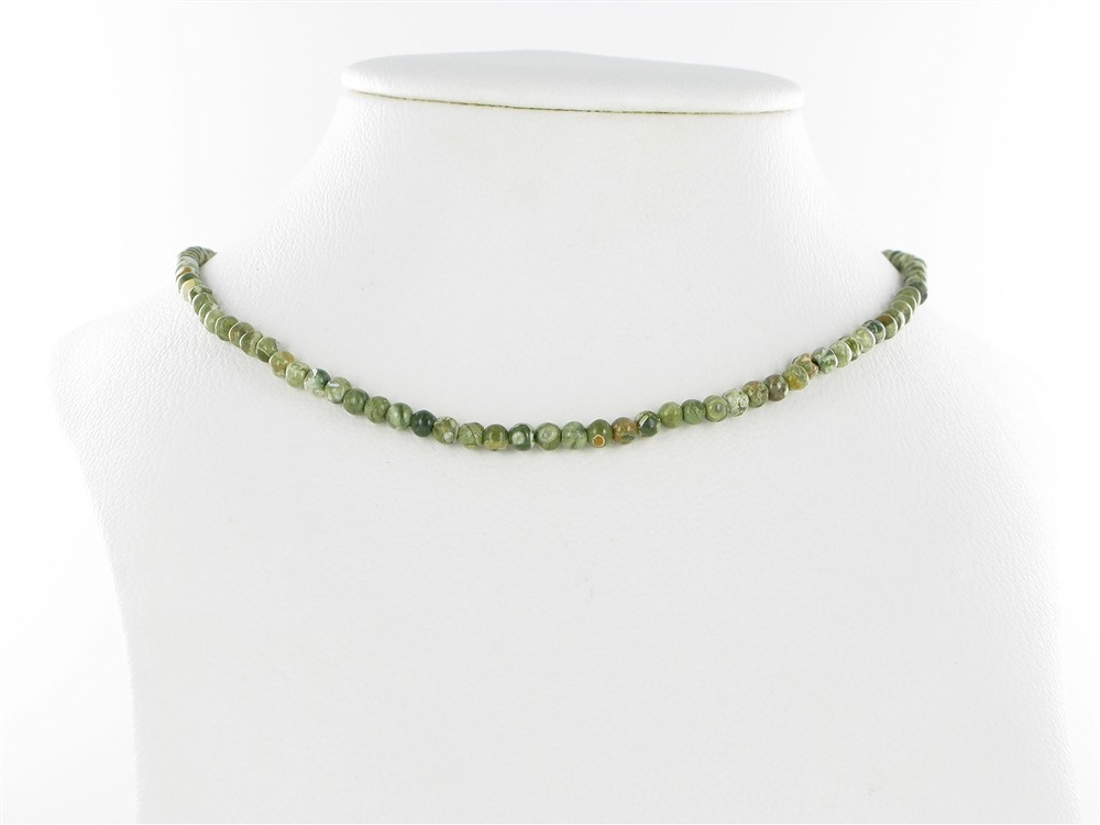 String Beads, rhyolite (rainforest rhyolite), 04mm | Marco Schreier