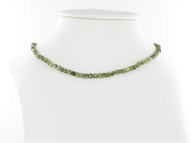 String Beads, rhyolite (rainforest rhyolite), 04mm | Marco Schreier