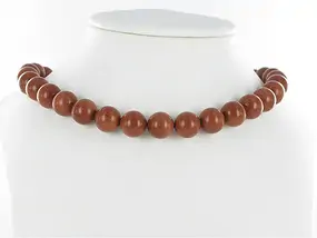 String Beads, Gold stone brown (synt. Glass), 12mm | Marco Schreier