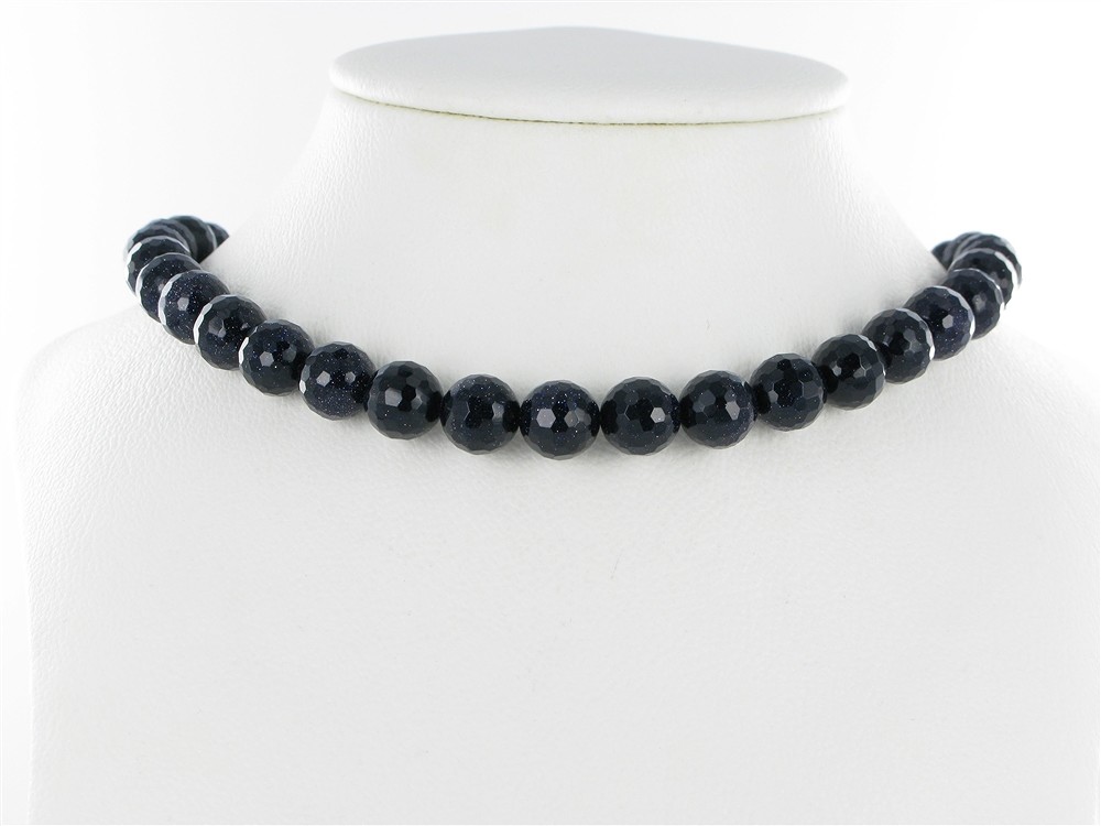 Cuentas de piedras preciosas, Piedra lluvia de oro (Vidrio sintético), facetadas, 10mm | Marco Schreier